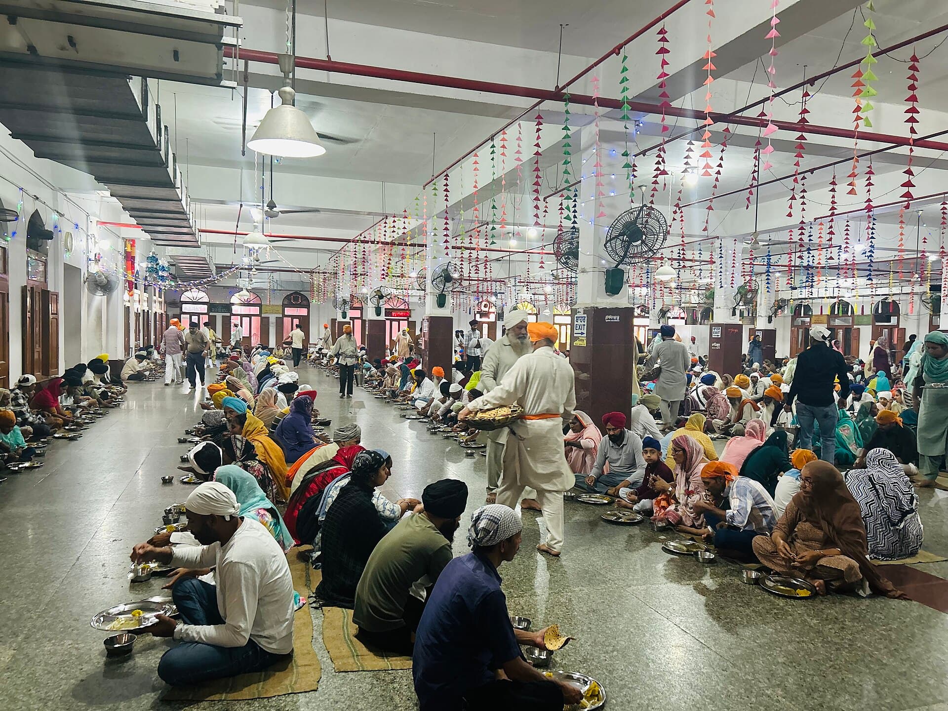 Langar, the community meal open to everyone