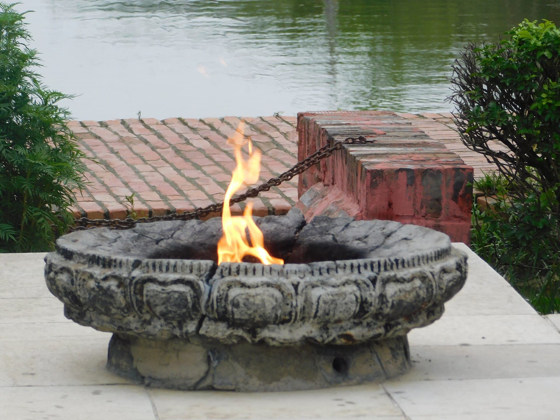 The Maya Devi Temple and sacred garden of Lumbini