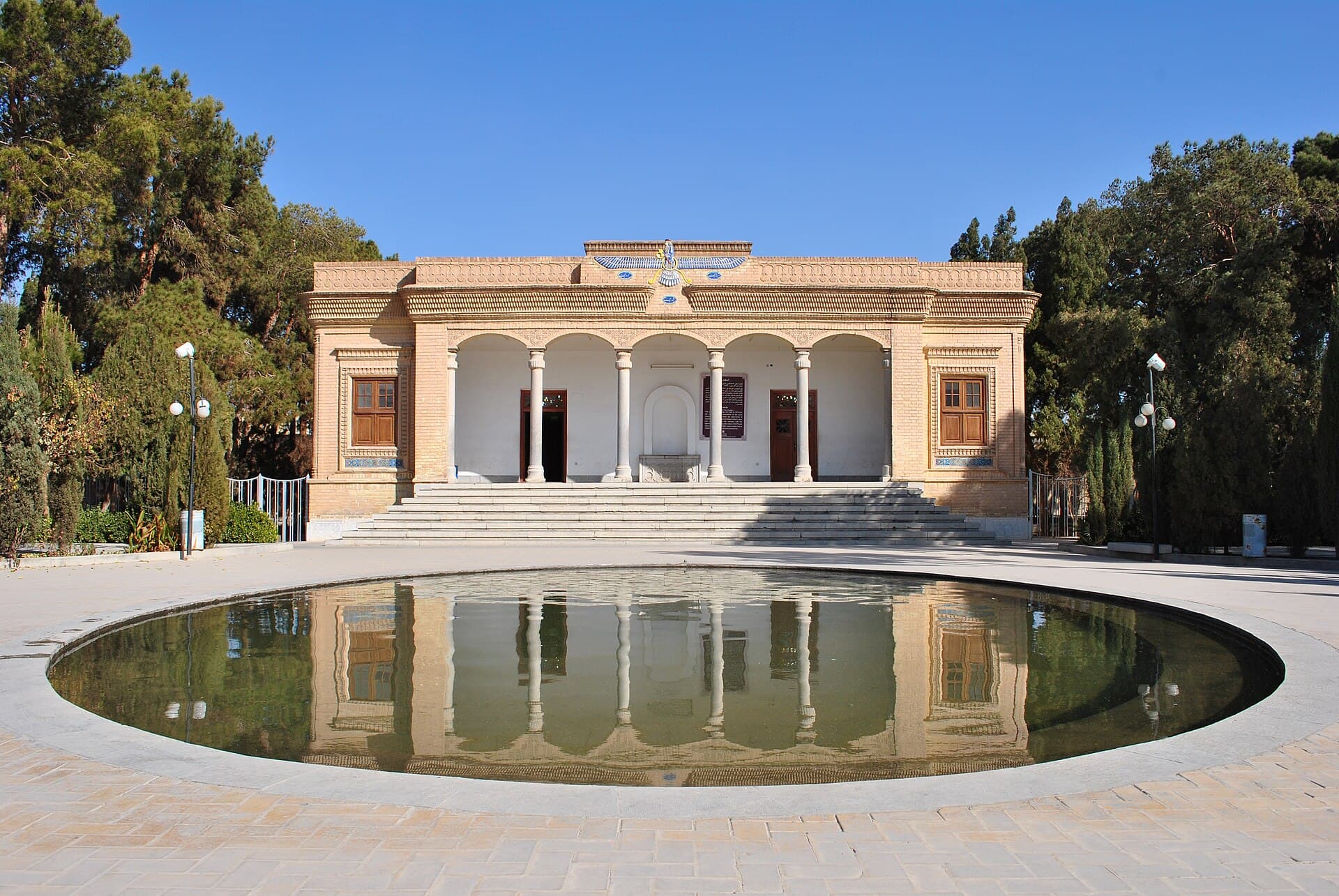 The Zoroastrian fire temple of Yazd