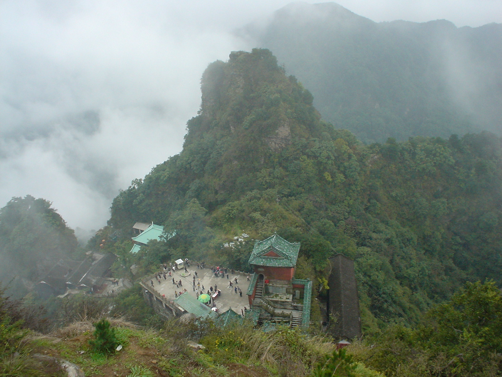The Golden Summit, the gilded hall at the peak